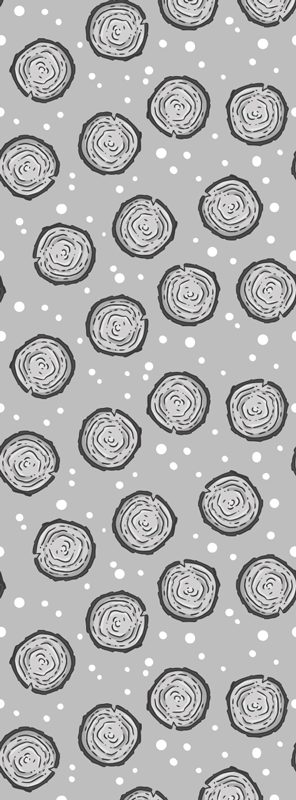 Vinyl tapijt scandinavisch nordic stijl alpine - TenStickers