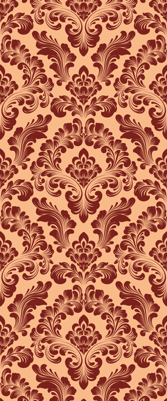 Vinyl tapijt antiek flock - TenStickers