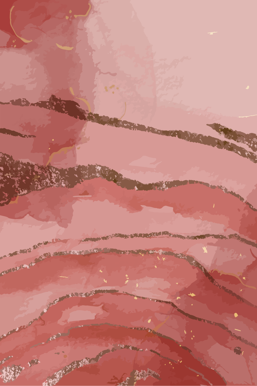 Vinyl tapijt modern glinsterend roze aquarel - TenStickers