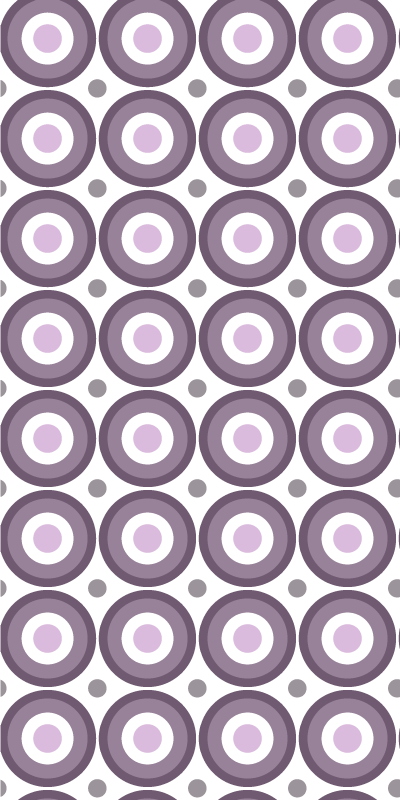 Vinyl tapijt met textuur lilac jaren 70 stijl - TenStickers