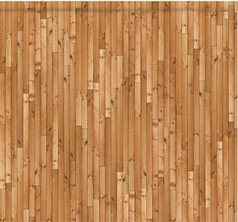 Vinyl tapijt met textuur vintage verticale dennenplanken - TenStickers
