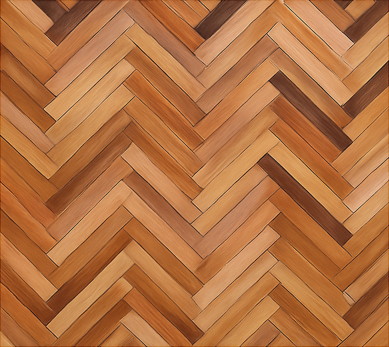 Vinyl tapijt met textuur eiken herringbone visgraat - TenStickers