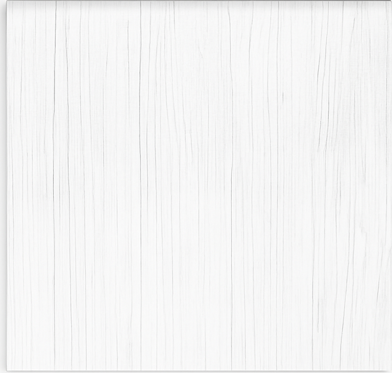 Vinyl tapijt met textuur pure wit verticale hout - TenStickers