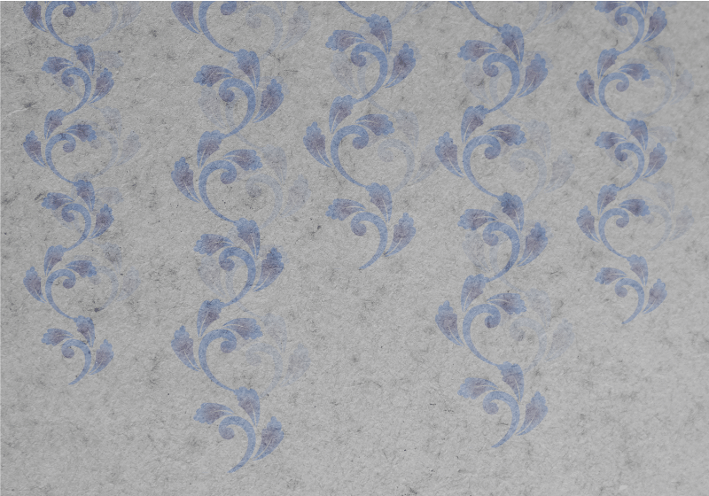 Vinyl tapijt antiek vintage aquarel klimop - TenStickers