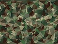 Vinyl tapijt met textuur camouflage ontwerp - TenStickers