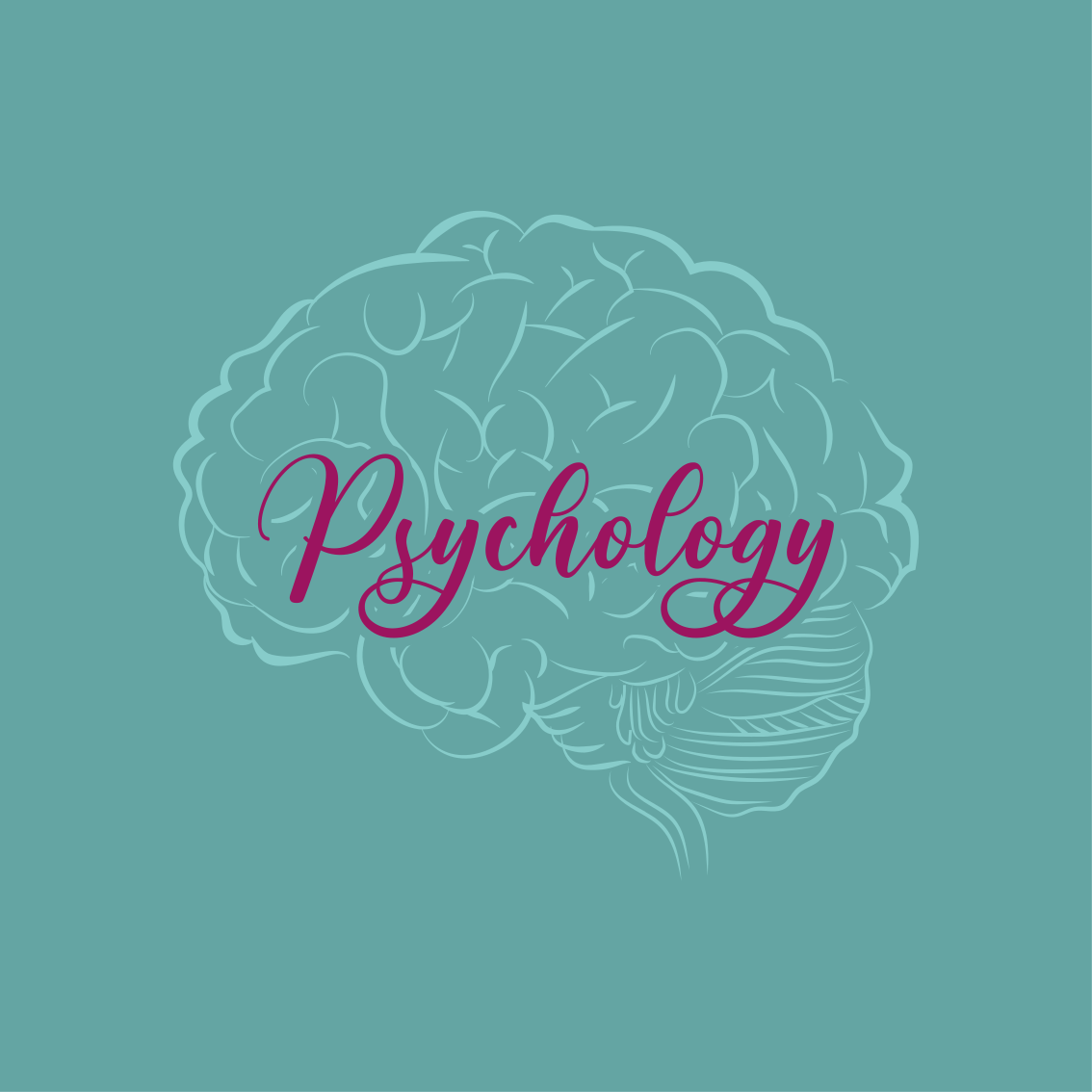 Vinyl tapijt zinnen en teksten psychologie brein - TenStickers