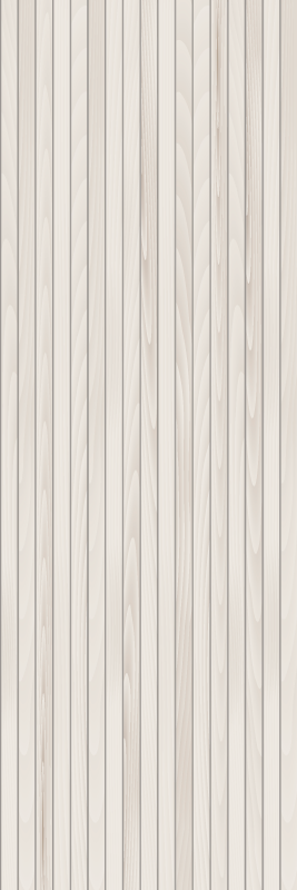 Vinyl tapijt met textuur ruwe verticale beige houten planken - TenStickers