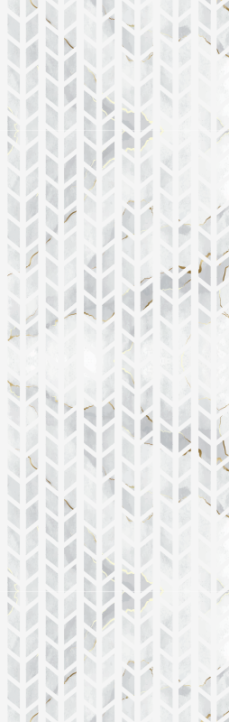 Vinyl tapijt met textuur kleine gouden marmertegels - TenStickers