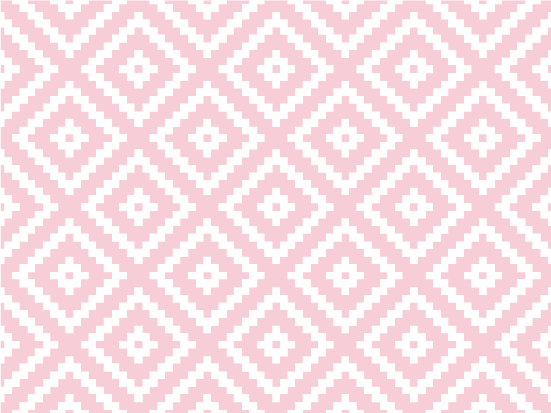 Vinyl tapijt met textuur roze vierkanten patroon - TenStickers