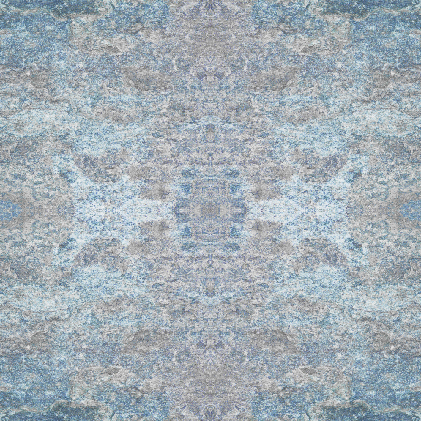 Vinyl tapijt met textuur lichtblauw en beige marmer - TenStickers