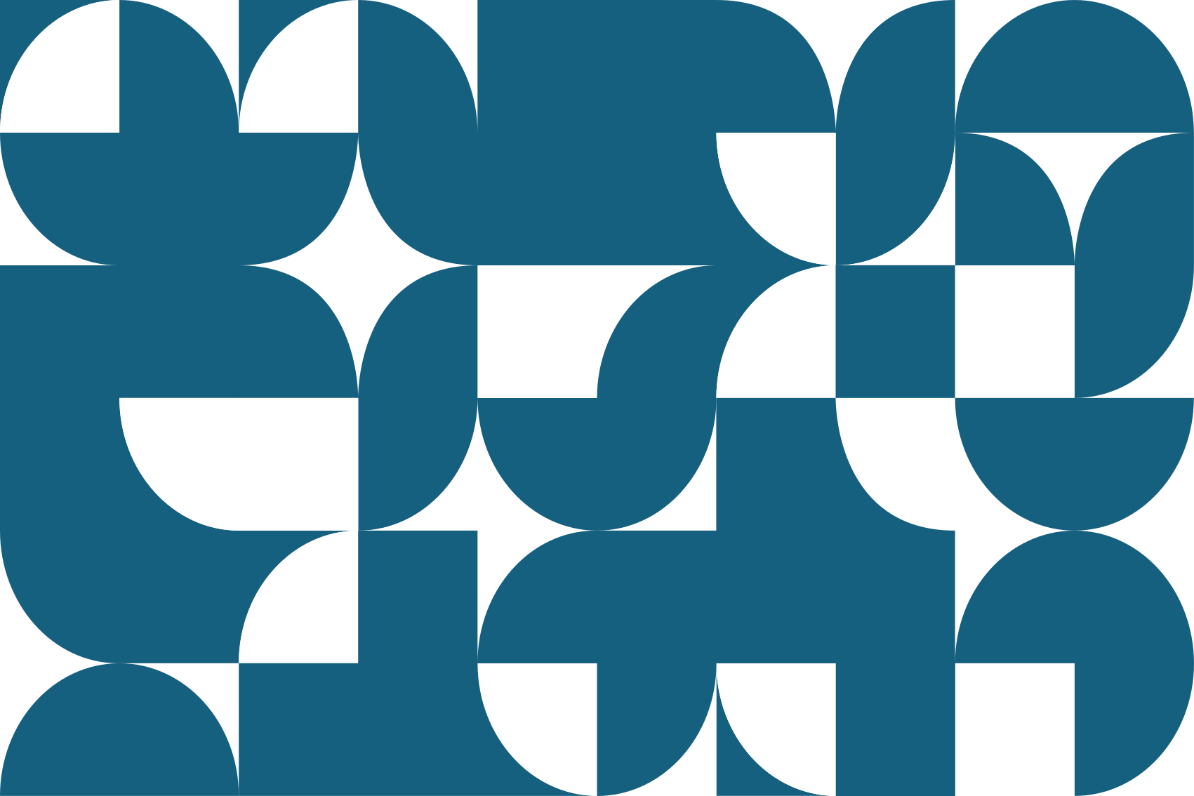 Vinyl tapijt geometrisch blauw cirkel patroon - TenStickers