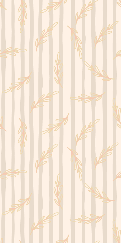 Vinyl tapijt voor hal elegant beige - TenStickers
