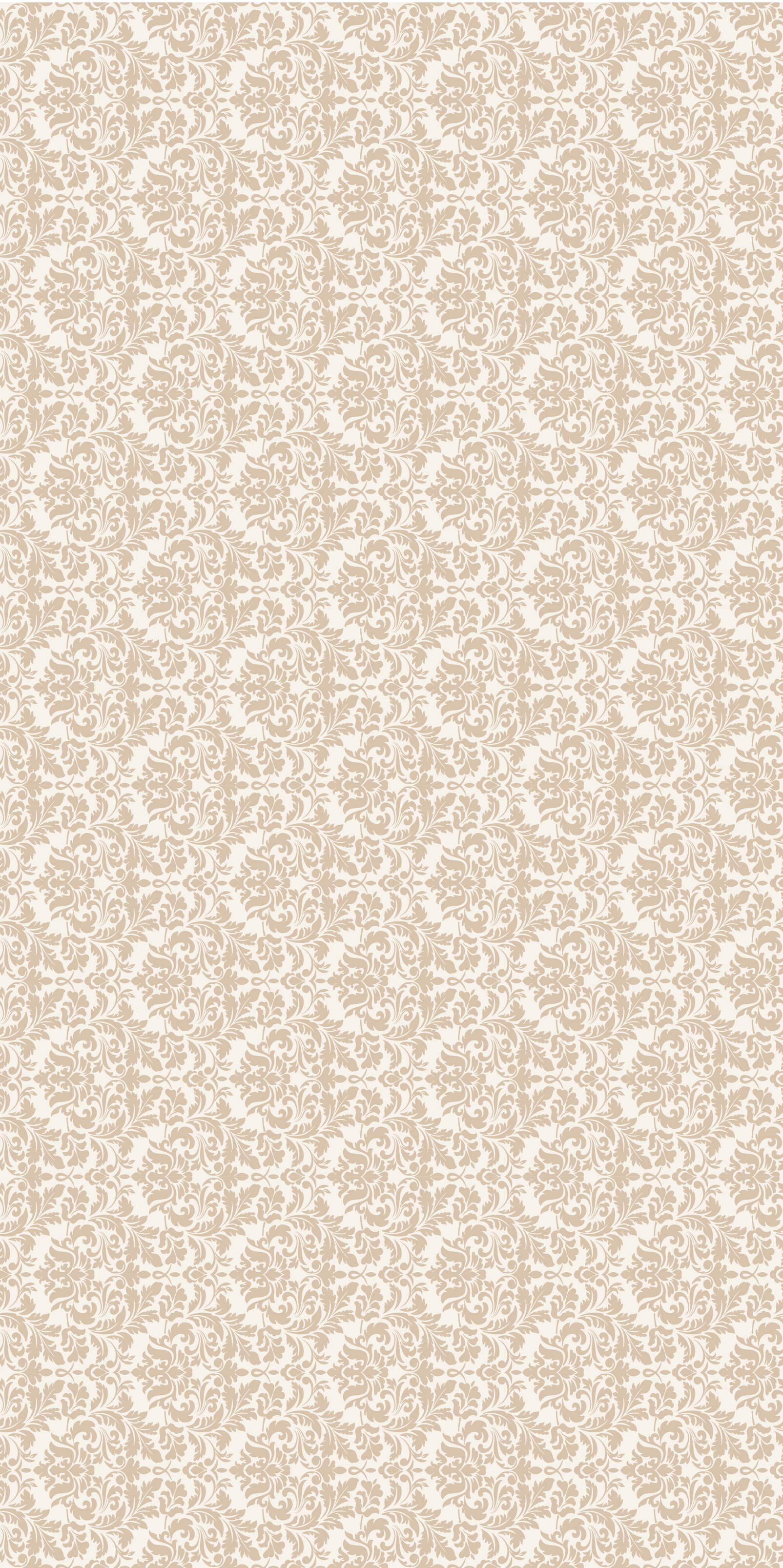Vinyl tapijt beige antiek lichtbeige patroon - TenStickers