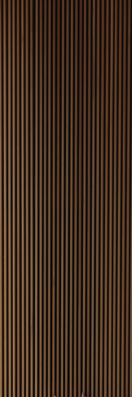Vinyl tapijt bruin houtstijl teak verticaal ontwerp - TenStickers