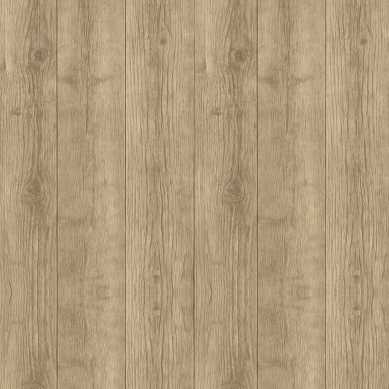 Vinyl tapijt bruin natuurlijk geschuurd eiken vertical - TenStickers