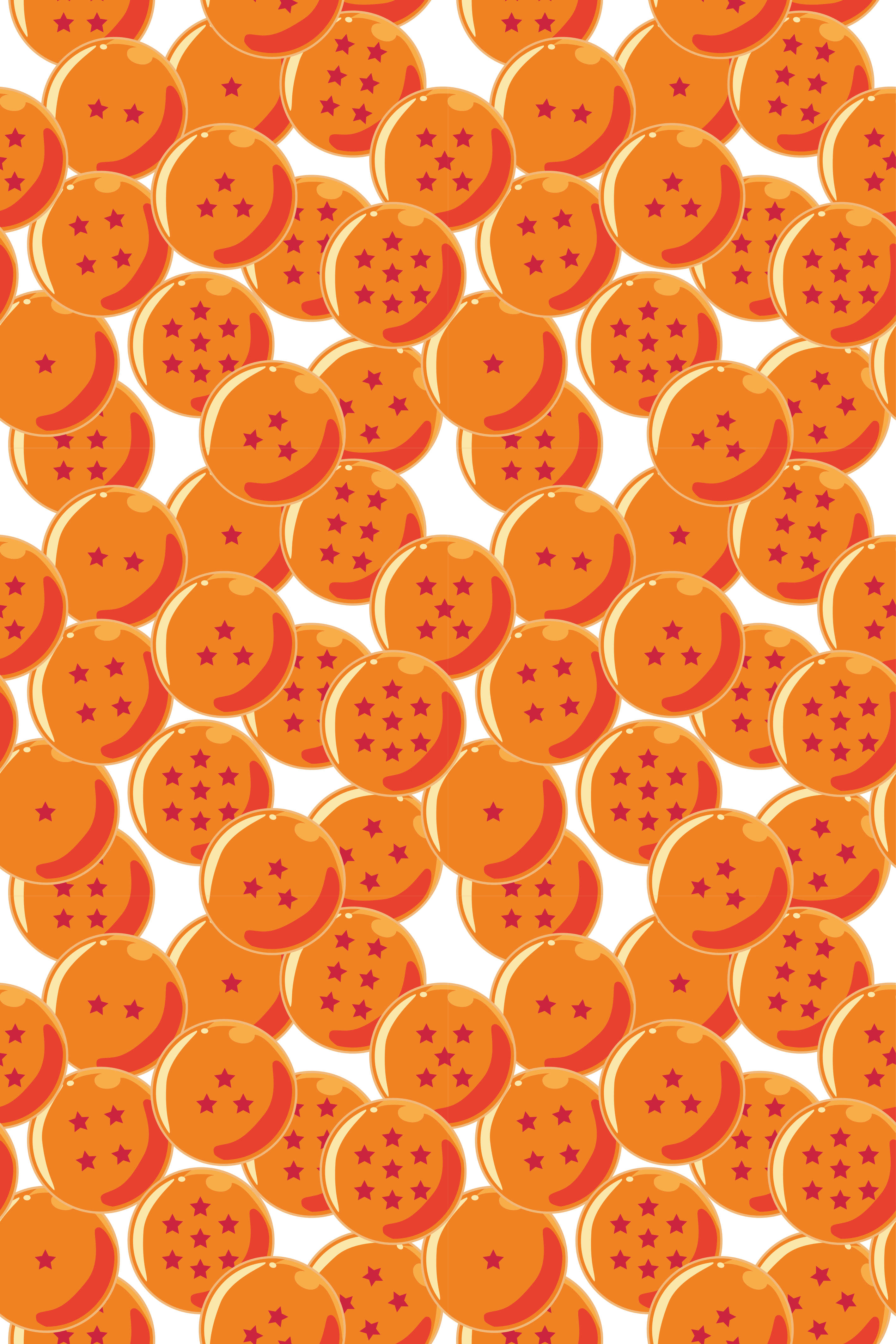 Vinyl tapijt oranje drakenballen - TenStickers