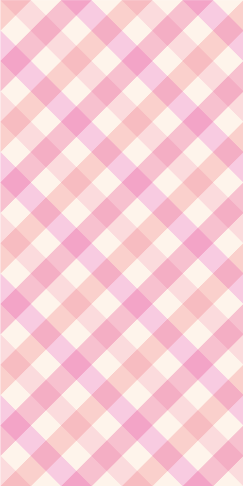 Vinyl tapijt roze geruit patroon - TenStickers