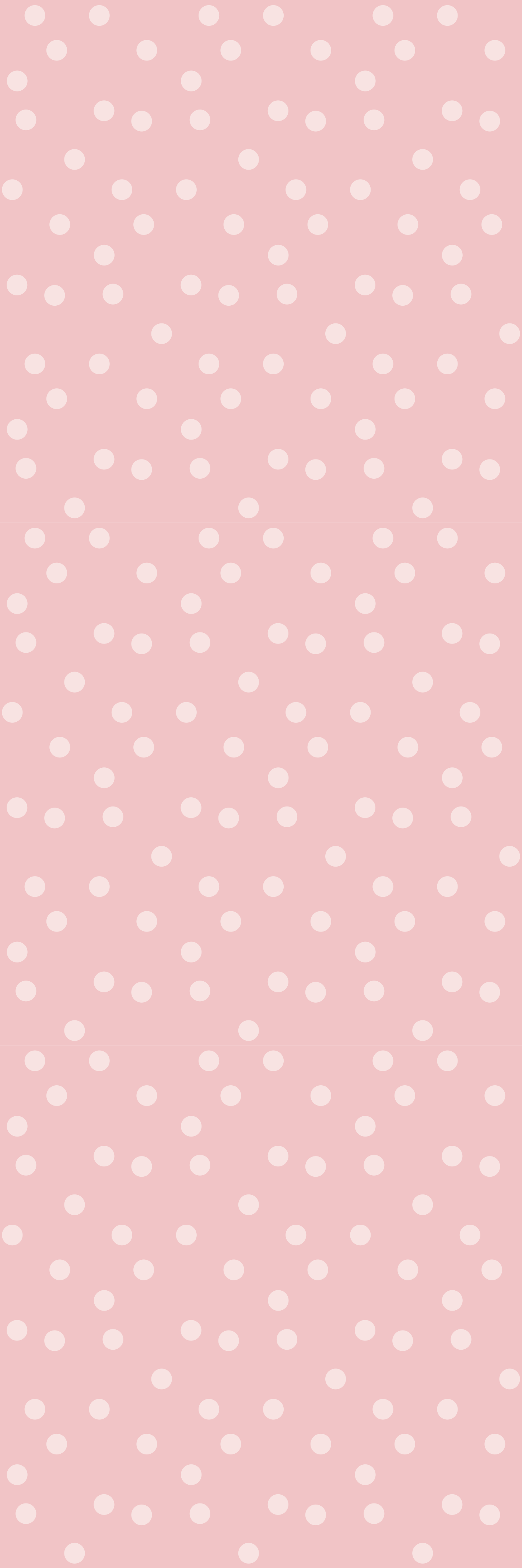 Vinyl tapijt roze zacht pastel baby kleur stippen - TenStickers