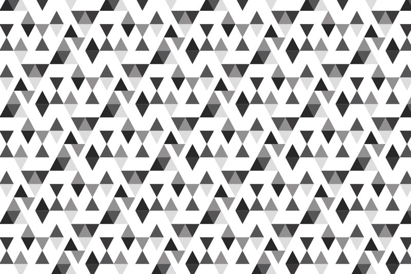 Vinyl tapijt geometrisch geometrisch patroon tapijt - TenStickers