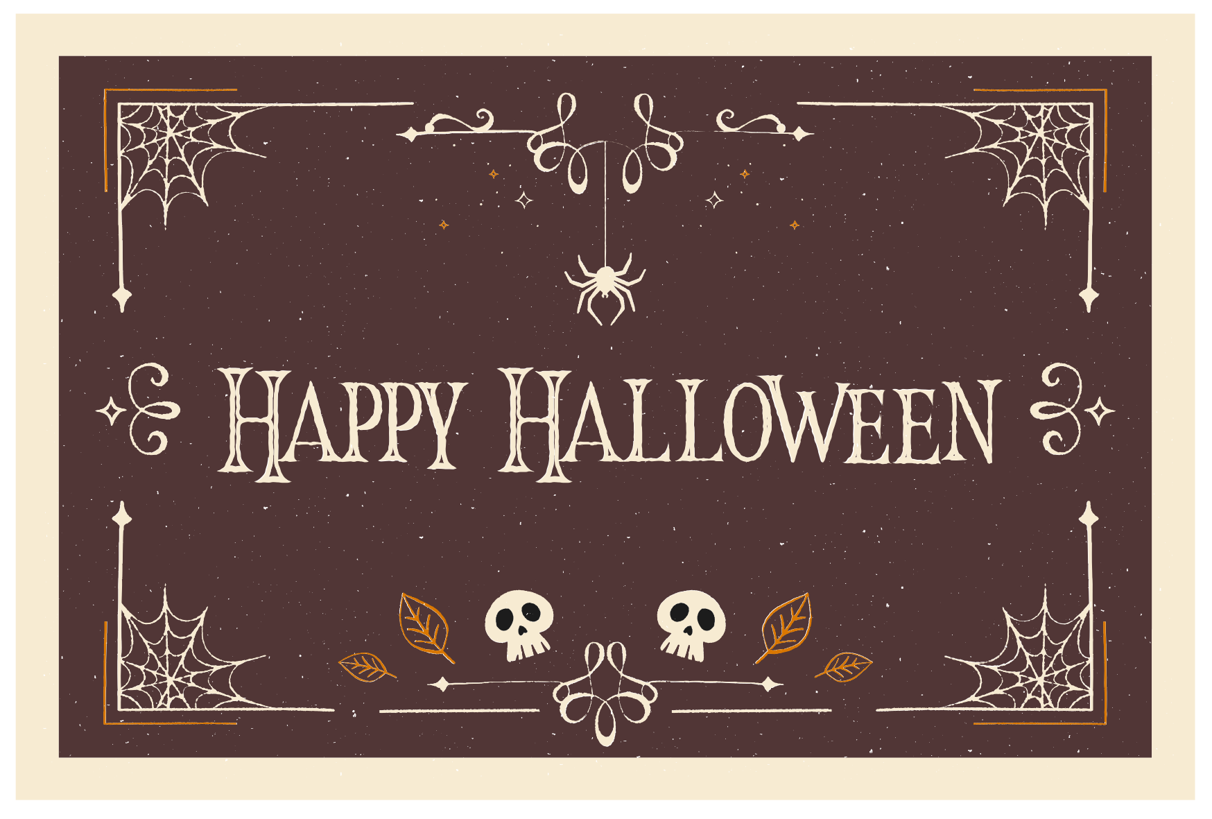 Vinyl tapijt halloween feestthema - TenStickers