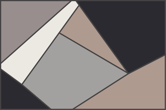 Geometrische vormen folie vinyl tapijt geometrisch - TenStickers