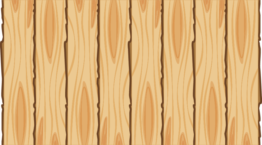 Houten strepen vinyl tapijt met houtstructuur - TenStickers