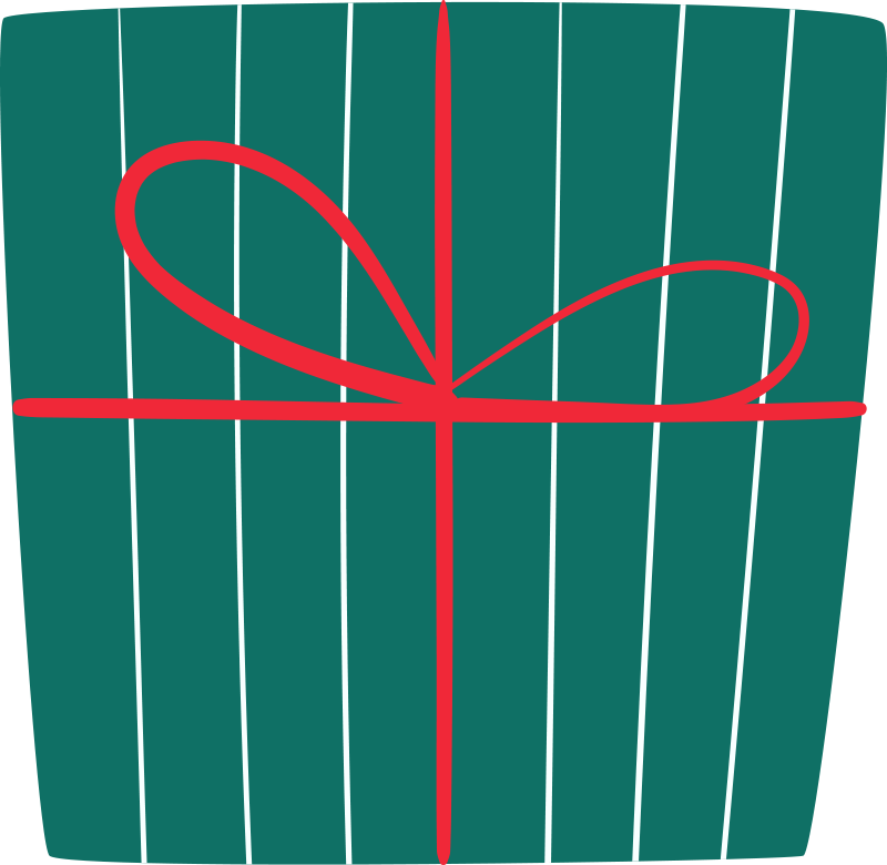 Groene rode lijnen vinyl tapijt met strepen - TenStickers