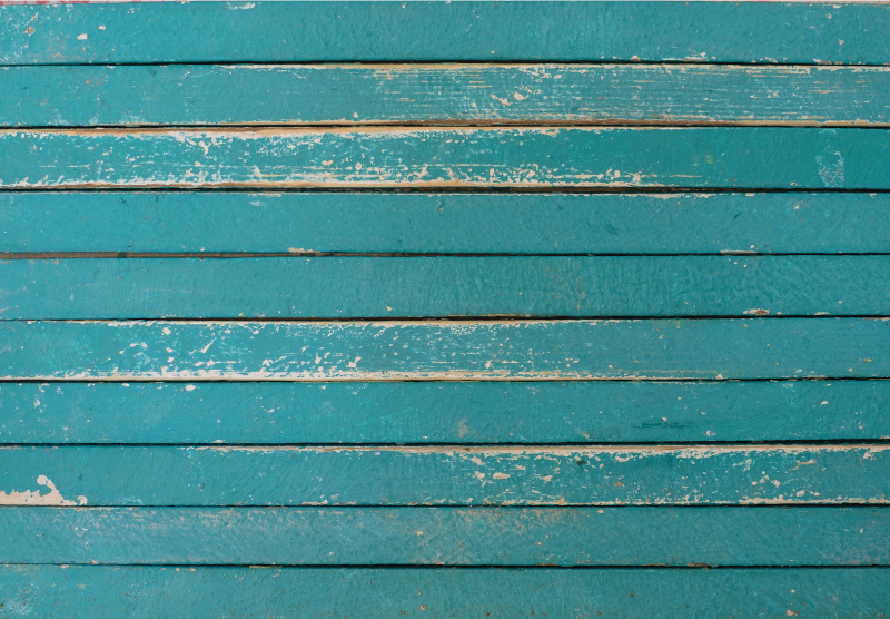 Versleten plank vinyl tapijt met houtstructuur - TenStickers