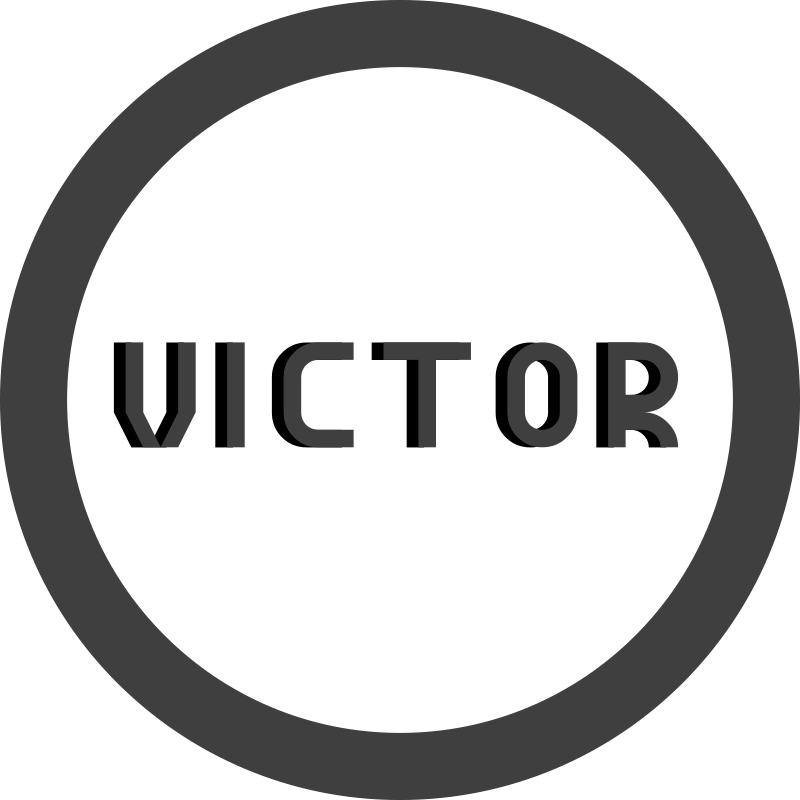 Gepersonaliseerd monogram vinyl tapijt met naam - TenStickers