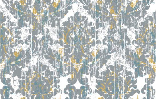 Abstracte mozaïekcompositie vinyl tapijt mozaïek - TenStickers