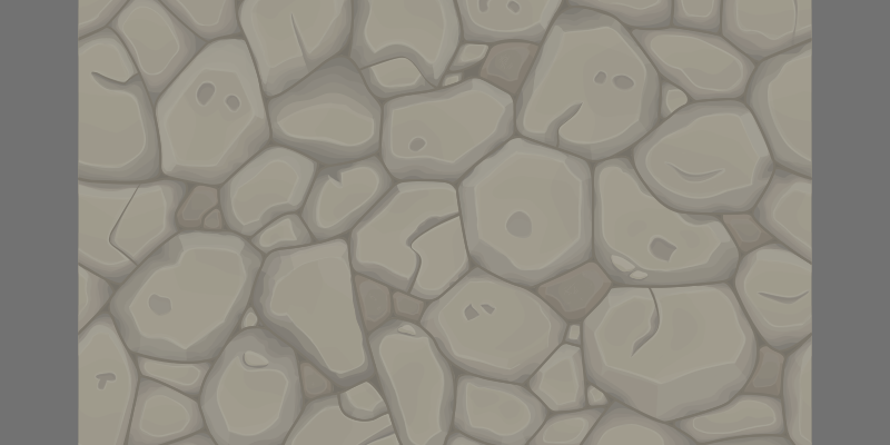 Kiezelpad vinyl tapijt stenenstructuur - TenStickers
