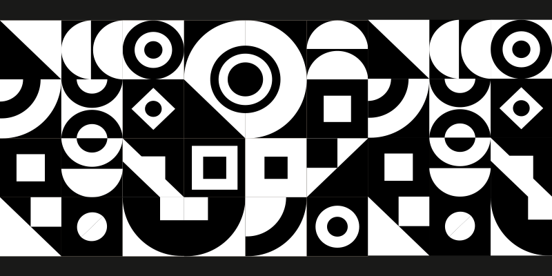 Vinyl tapijt geometrisch abstract geometrisch ensemble - TenStickers