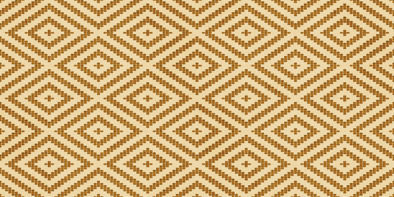 Diamant-textuur stijl vinyl tapijt geometrisch - TenStickers