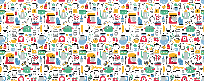 Vinyl tapijt alfabet tegels - TenStickers