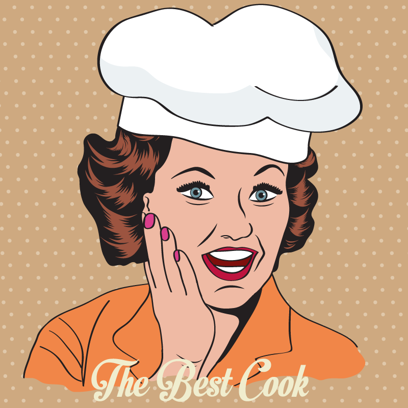 Retro keukenmat vinyl tapijt zinnen en teksten - TenStickers