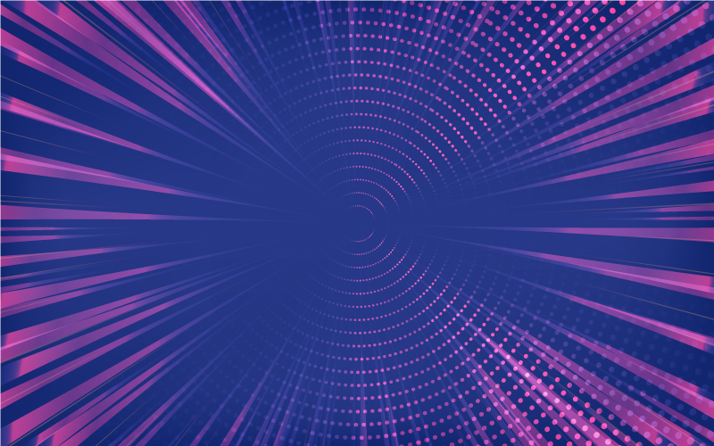 Optische uitstraling vinyl tapijt geometrisch - TenStickers