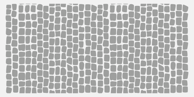 Monochroom rooster vinyl tapijt tegels - TenStickers