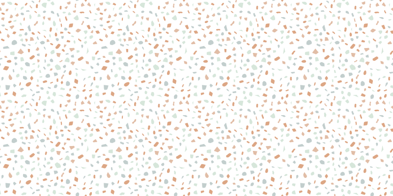 Hydraulische tegels vinyl tapijt Terrazo snoep - TenStickers