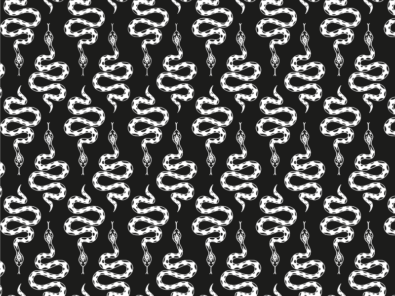 Stijlvol slangenmotief dieren vinyl tapijt - TenStickers