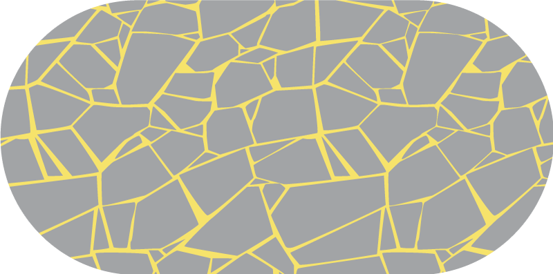 Gebarsten grijze structuur vinyl tapijt badkamer - TenStickers