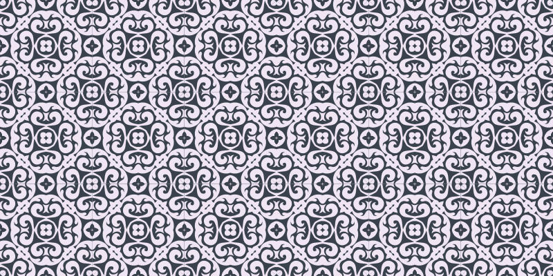 Vinyl tapijt mozaïek elegante mozaïek compositie - TenStickers