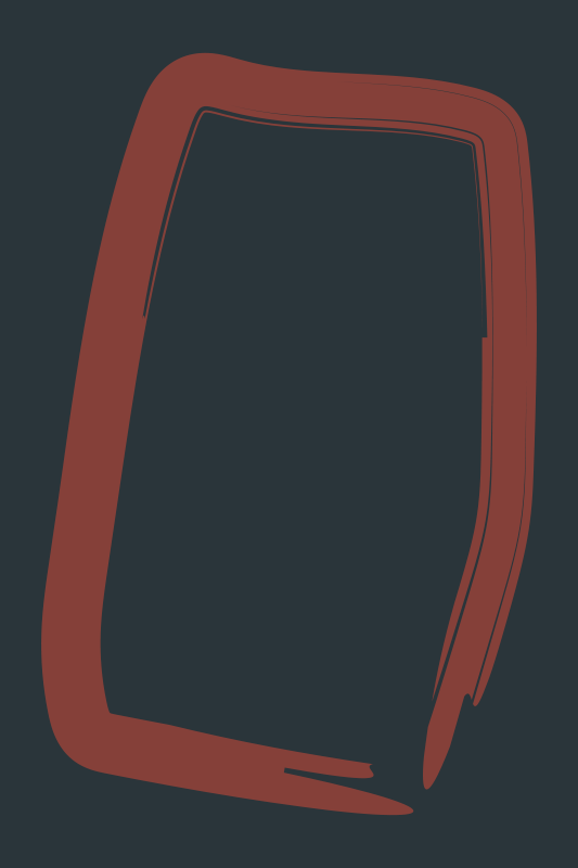 Strakke abstracte vorm vinyl tapijt woonkamer - TenStickers