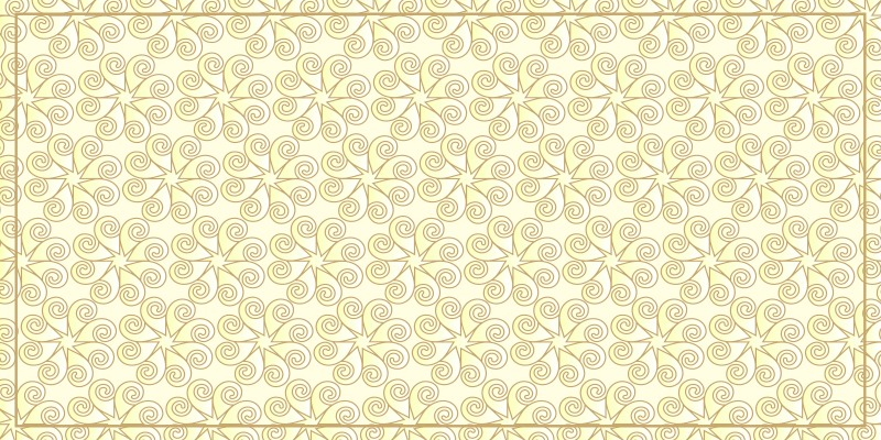 Spiraalvormig hemels motief vinyl tapijt sterren - TenStickers