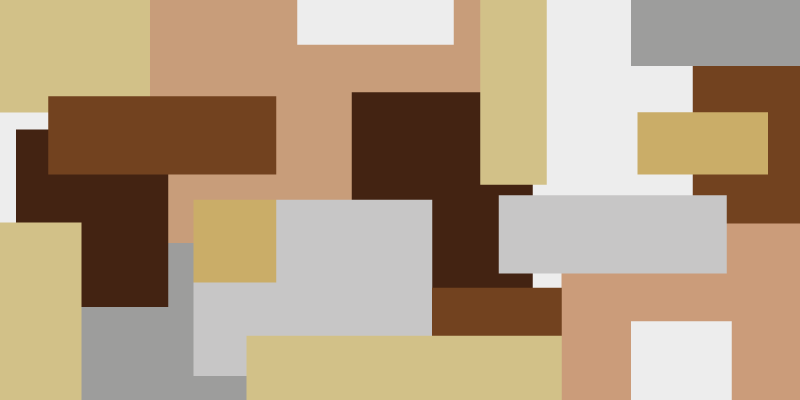 Abstracte geometrische motieven vinyl tapijt modern - TenStickers