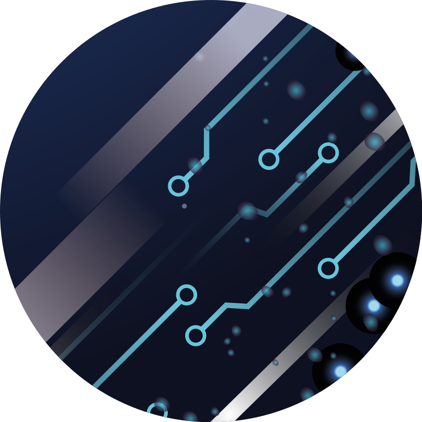 Printplaatpatroon vinyl tapijt tiener - TenStickers