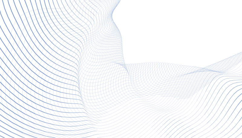 Vloeistofgolfpatroon vinyl tapijt modern - TenStickers