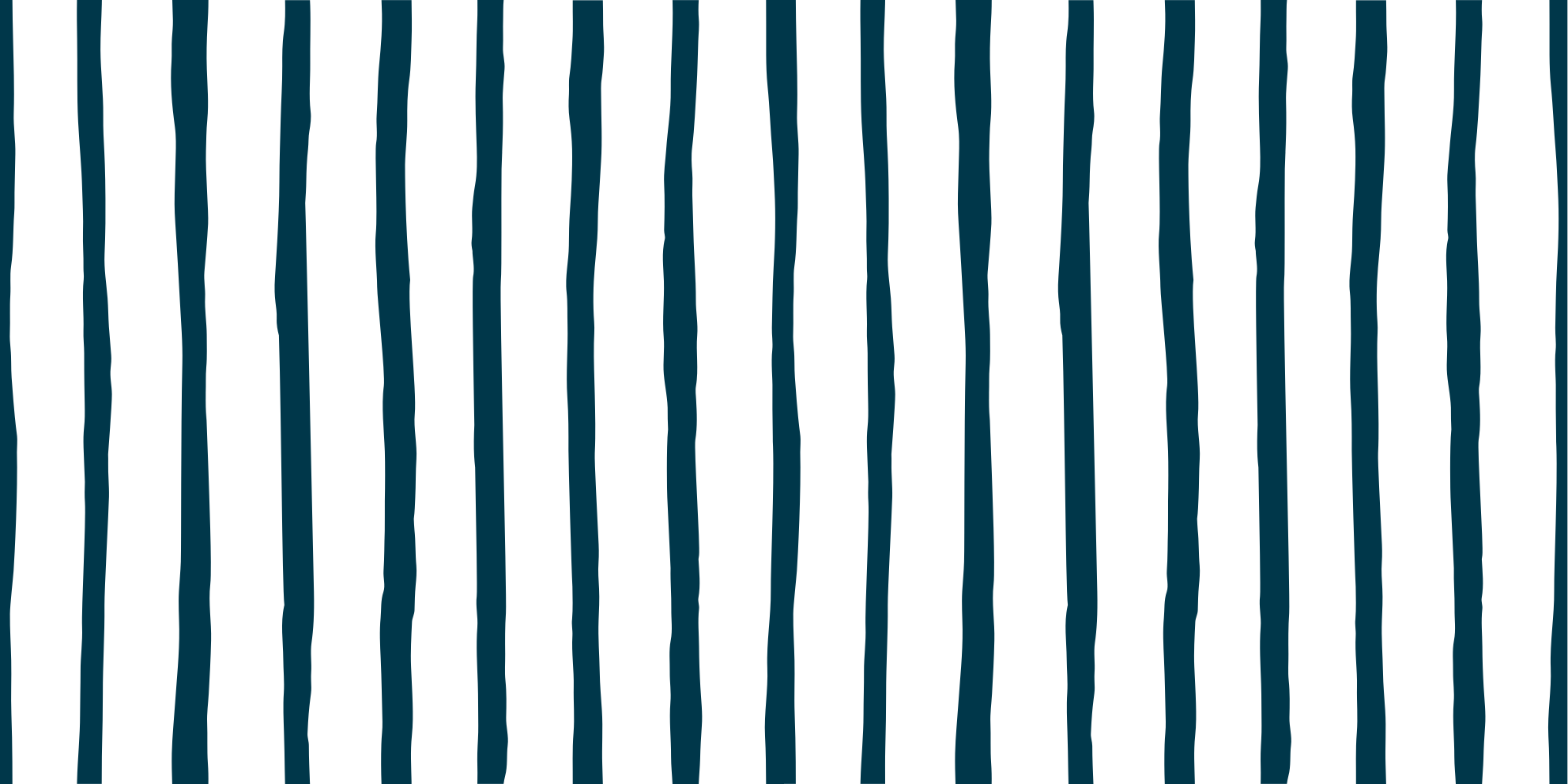 Blauw en wit motief vinyl tapijt met strepen - TenStickers