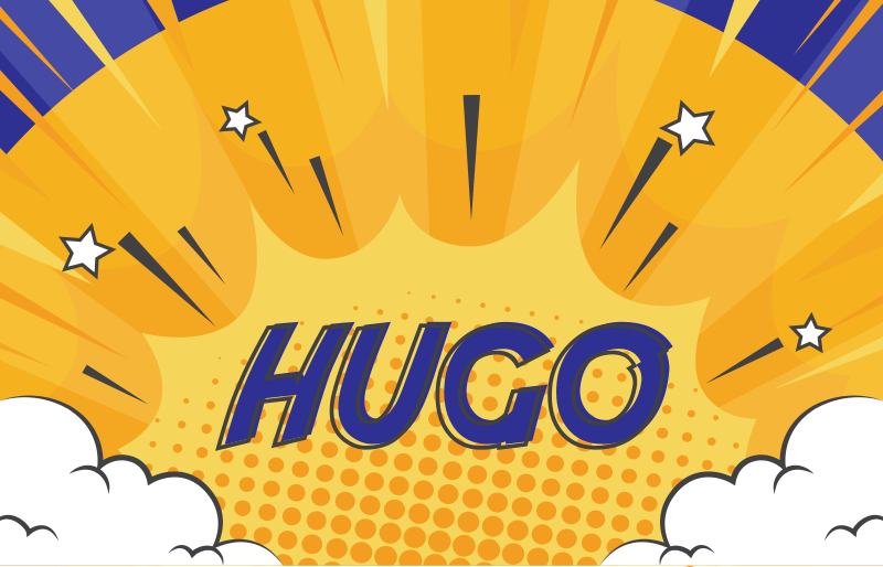 Aangepaste heroïsche zonnestraal vinyl tapijt met naam - TenStickers