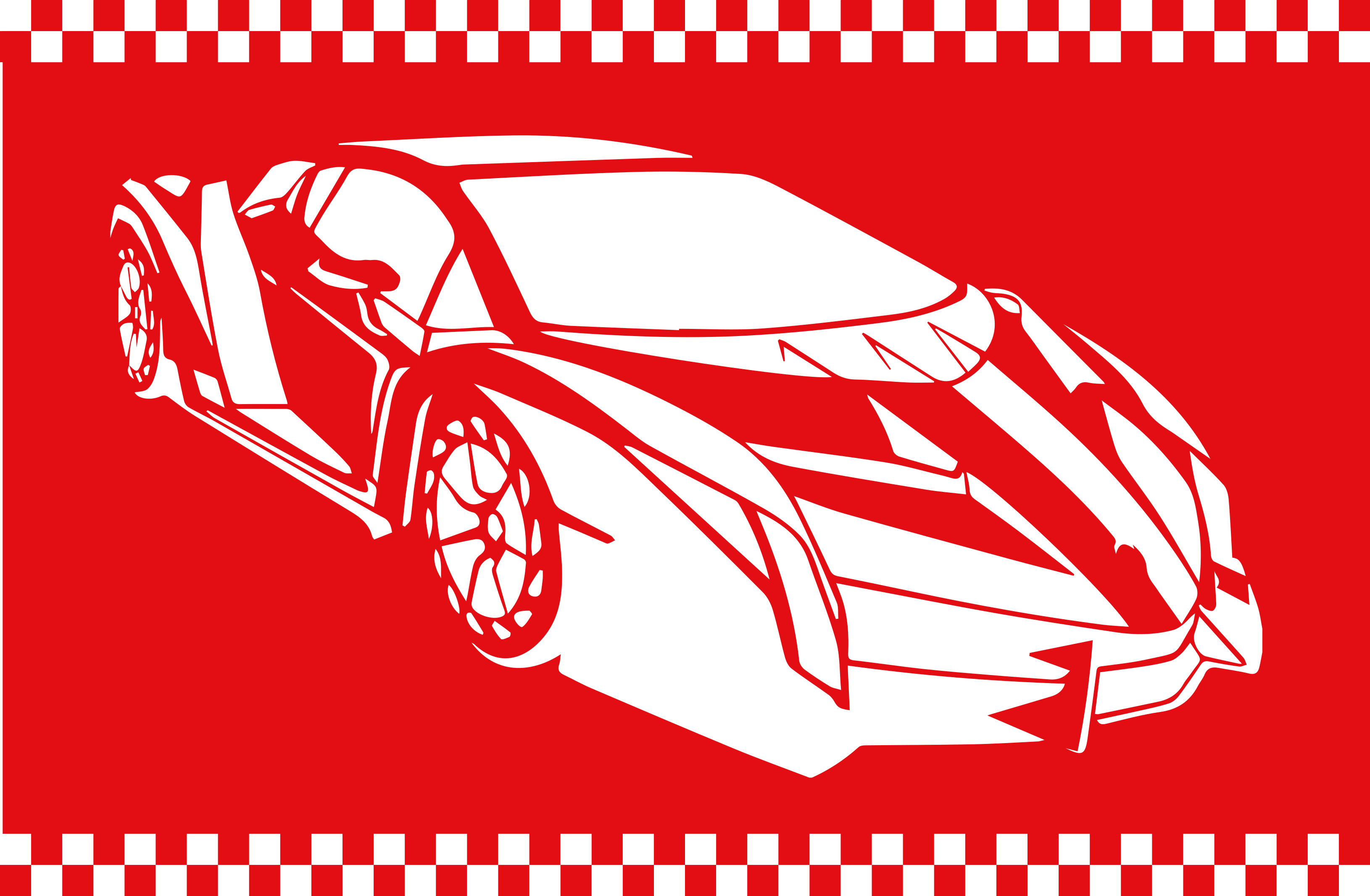 Raceauto thema vinyl tapijt tiener - TenStickers
