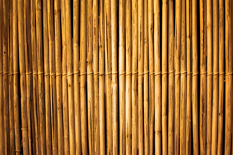 Bamboe structuur effect vinyl tapijt andere textuur - TenStickers